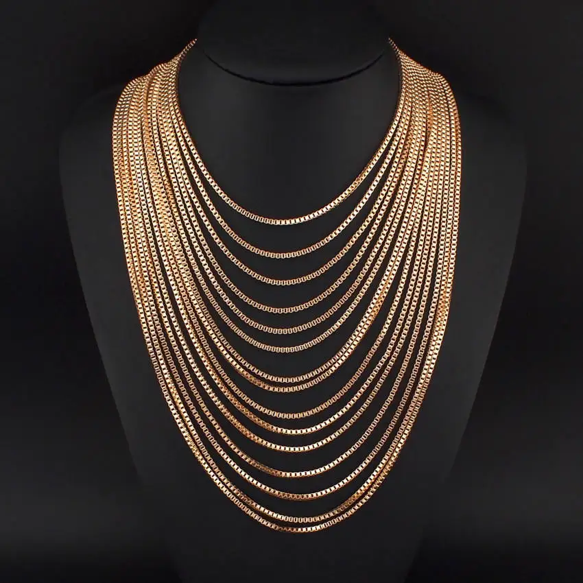 UKEN Female Multi Layers Gold Color Chain Necklaces Fashion Pendants Statement Necklaces Women Dress Accessories Collares - Image 3